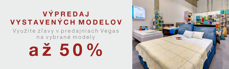Výpredaj vystavených modelov