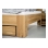 Masívna dubová posteľ Grado